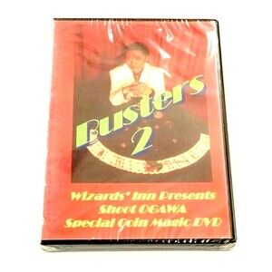 Busters 2 DVD Wizards Inn Presents Shoot Ogawa Special Coin Magic Red Sealed NEW